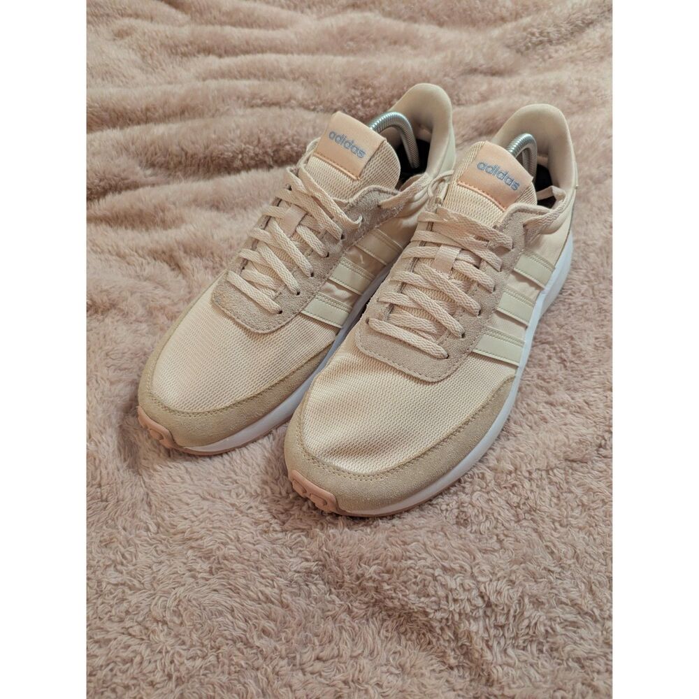 Adidas Run 70s Wonder Quartz Pink Chalk White Retro Sneakers Womens Size 10
